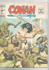 Vertice: Conan el barbaro volumen 2 numero 08: Duendes a la luz de la luna (numerado 2 en trasera)